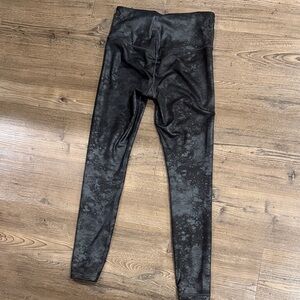 Athleta Black Patterned Leggings